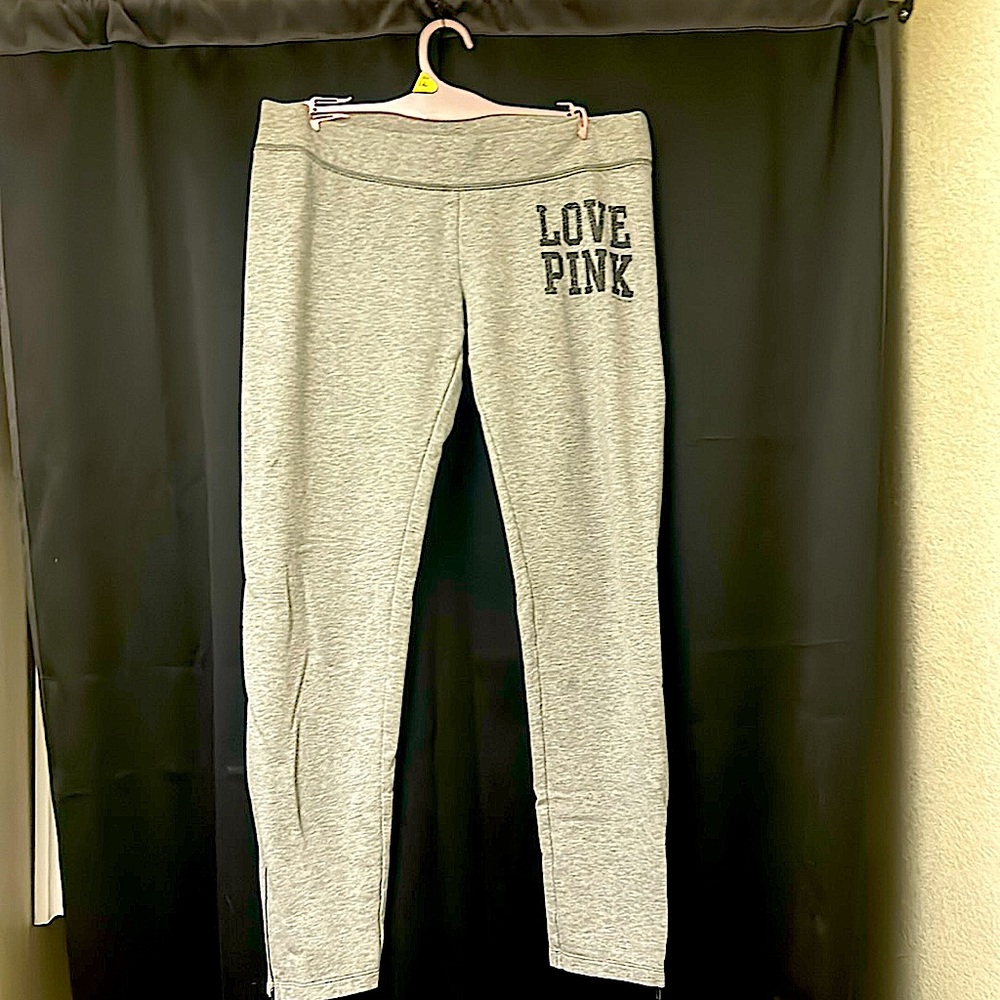 Victoria Secret Grey LOVE PINK size S sweat pants
